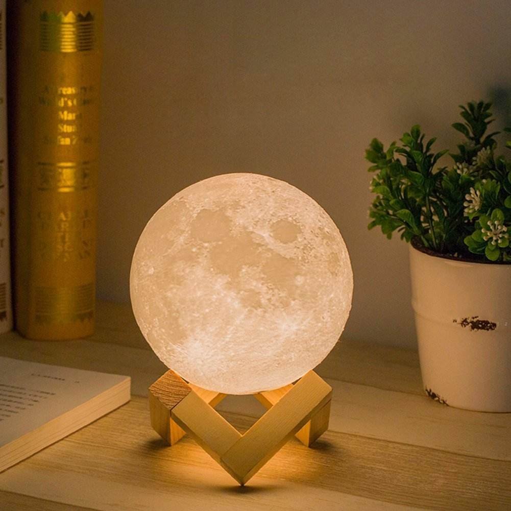 H982ea6149aec43a691faa497f7cb36b9h-1.jpg Rechargeable LED 3D Moon Lamp - Image 1